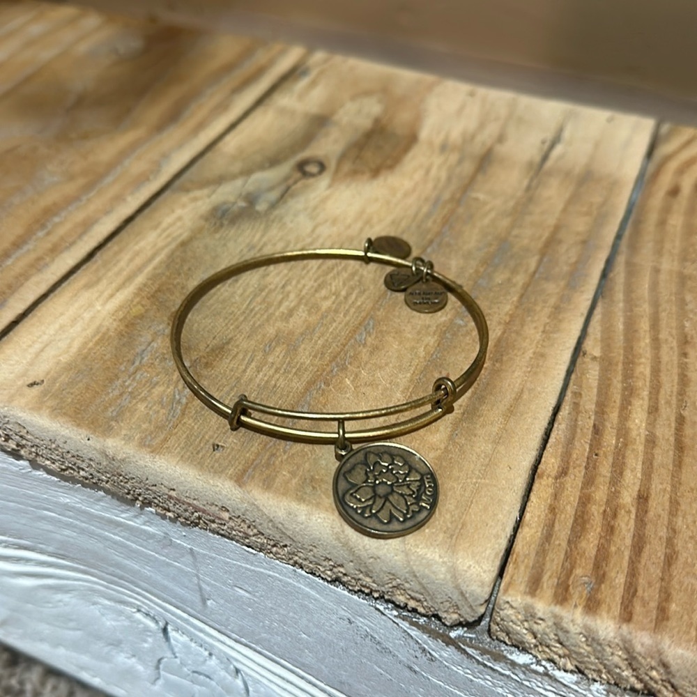 Alex and Ani “Mom” Charm Bracelet